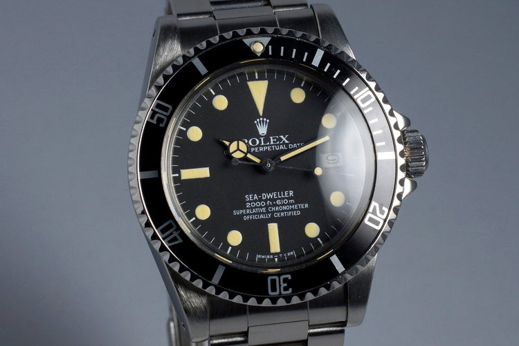 1978 Rolex Sea Dweller 1665 Mark I Dial