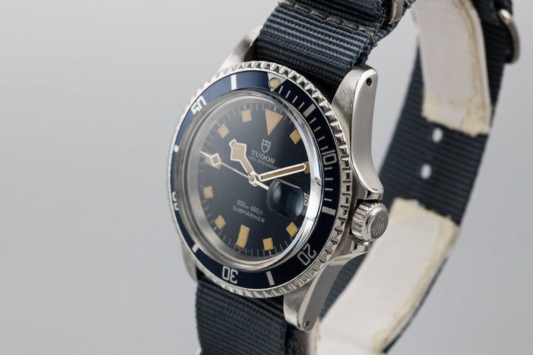 1968 Tudor Snowflake Submariner 7021/0 Blue