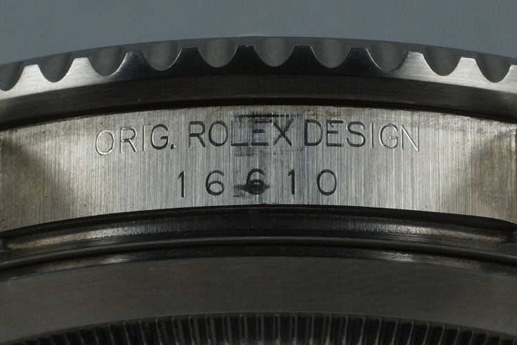 1997 Rolex Submariner 16610
