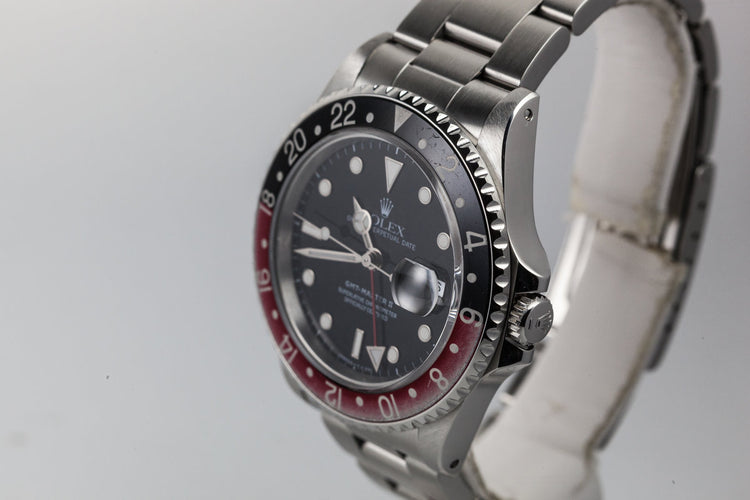 1990 Rolex GMT-Master II 16710 with Faded "Coke" Bezel Insert