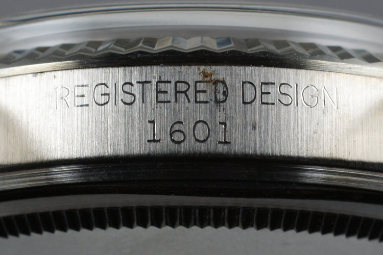 1971 Rolex Datejust 1601 ‘Wide Boy’ Dial