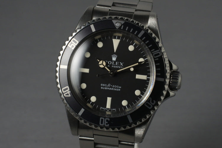 1978 Rolex Submariner 5513