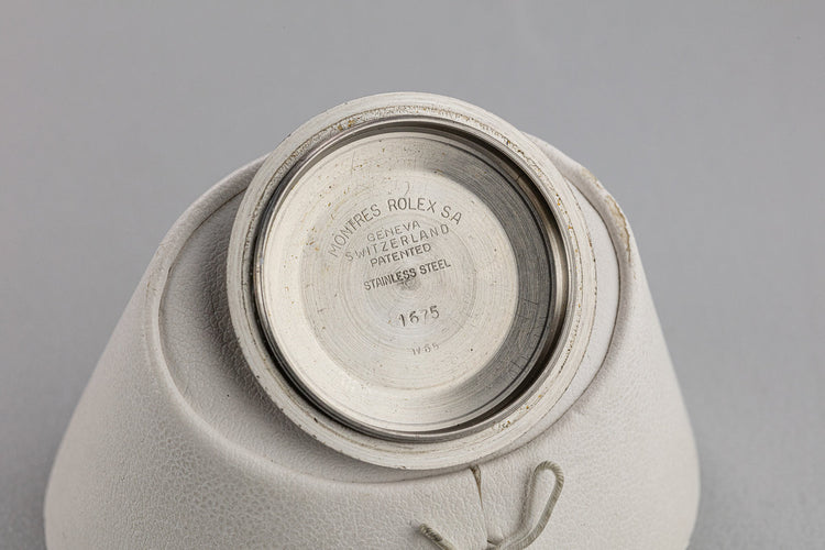 1965 Rolex GMT-Master 1675 Gilt Dial with Faded Black Fat Font Insert