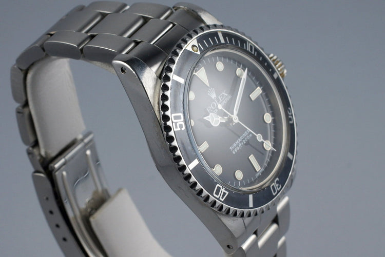 1981 Rolex Submariner 5513 Service Dial