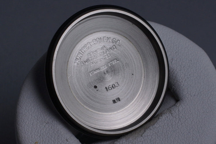 1971 Rolex DateJust Ref: 1603 with Faded Gray Dial