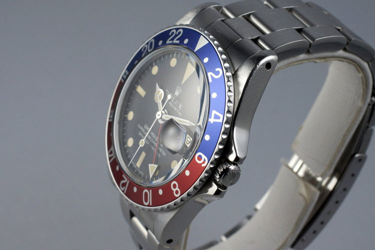 1968 Rolex GMT 1675 Mark I Dial