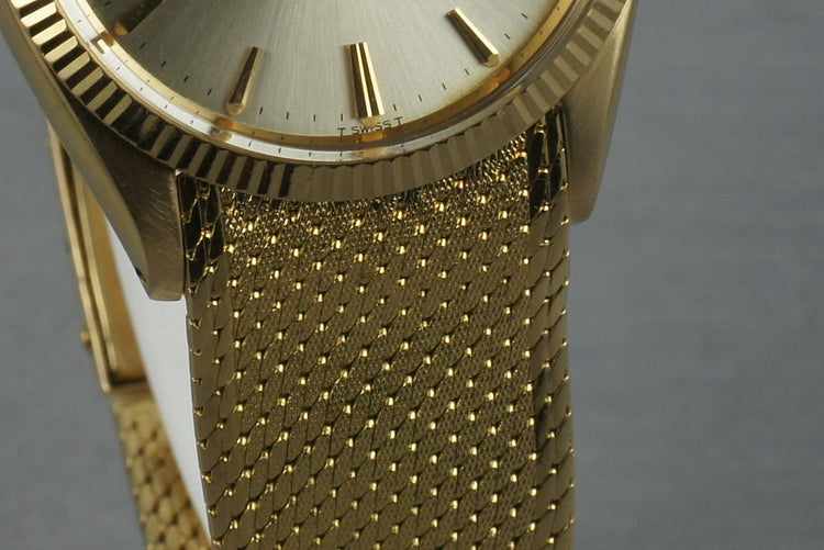 1964 Rolex Vintage Oyster Perpetual 18K 1005 with Rare Bracelet