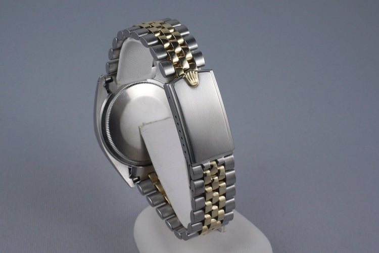 1971 Rolex Two Tone DateJust 1601 Silver ‘Wide Boy’ Dial