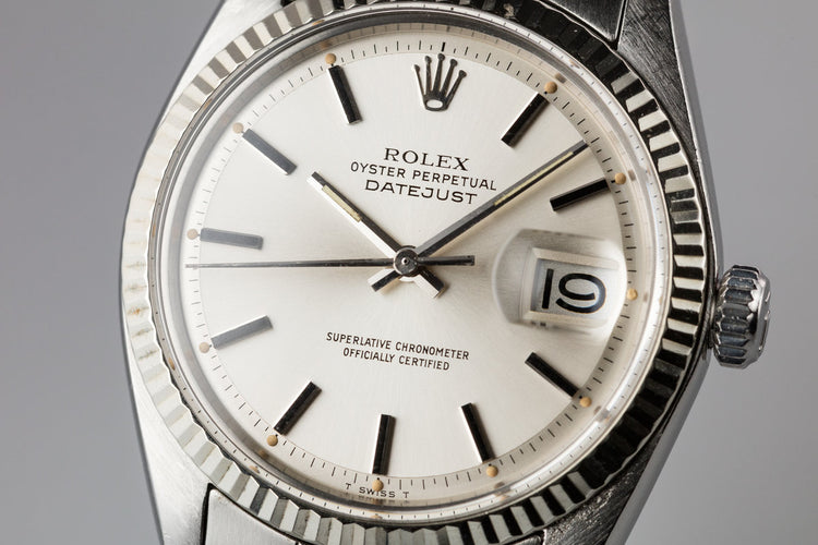 1975 Rolex DateJust 1601 Silver Dial