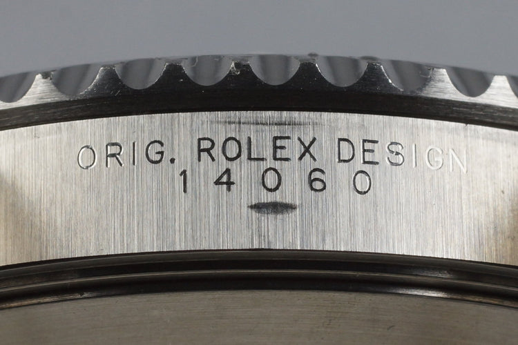 1999 Rolex Submariner 14060