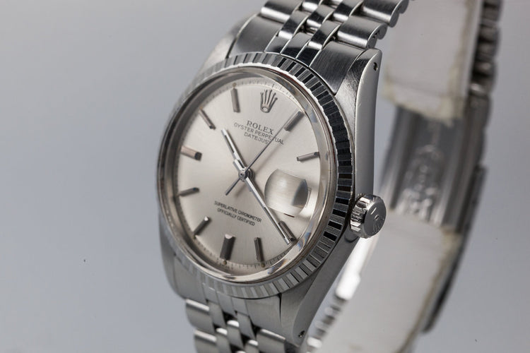 1970 Rolex DateJust 1603 Silver Dial