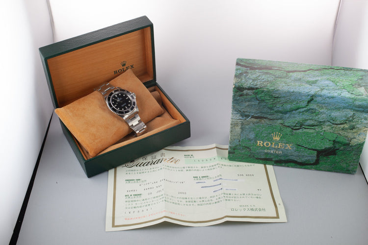 2001 Rolex Submariner 14060M with Box and Papers