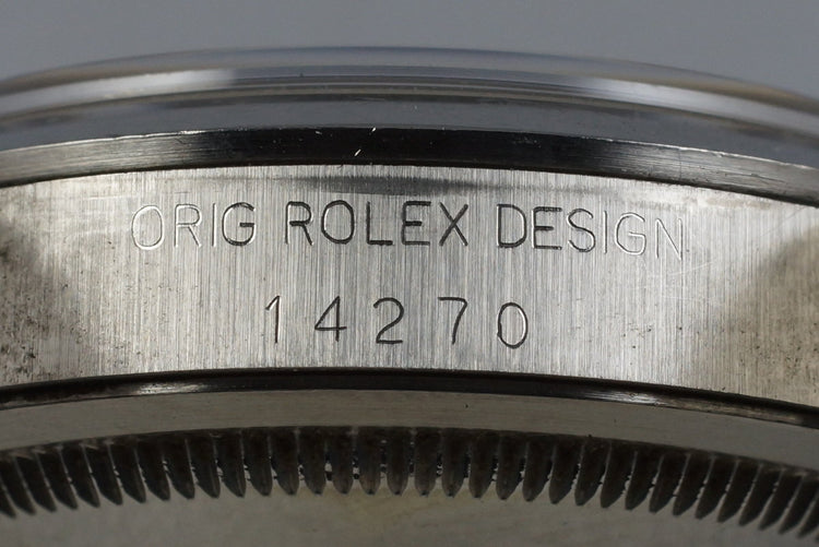 1991 Rolex Explorer 14270