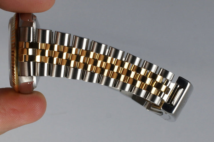 1991 Rolex MidSize Two Tone DateJust 68273 with Box and Papers