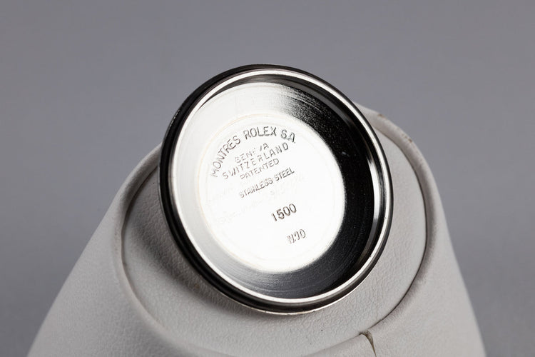 1970 Rolex Date 1500 Silver Dial