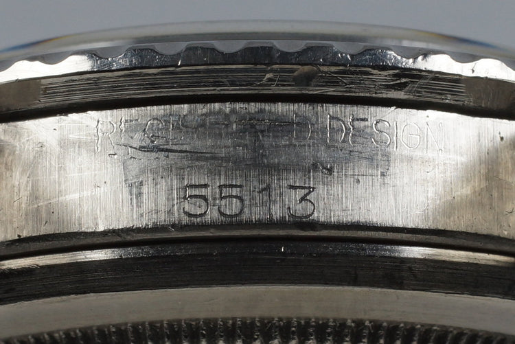 1966 Rolex Submariner 5513 Service Dial