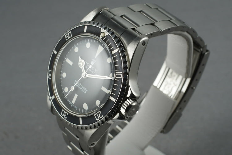 1968 Rolex Submariner 5513 with Super Dome Crystal