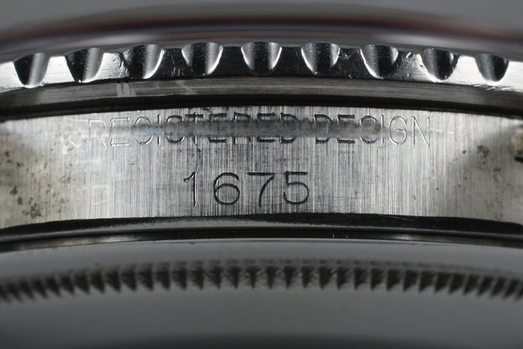 1968 Rolex GMT 1675 Mark I Dial