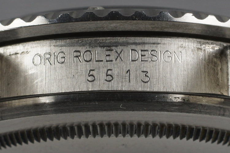 1985 Rolex Submariner 5513 ‘Spider Dial’