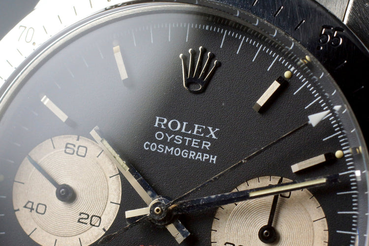 1987 Rolex Daytona 6265 Black Big Red Daytona Dial