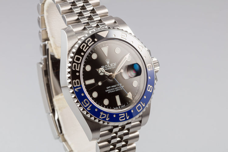 2020 Rolex GMT-Master II 126710BLNR "Batman" with Box and Card