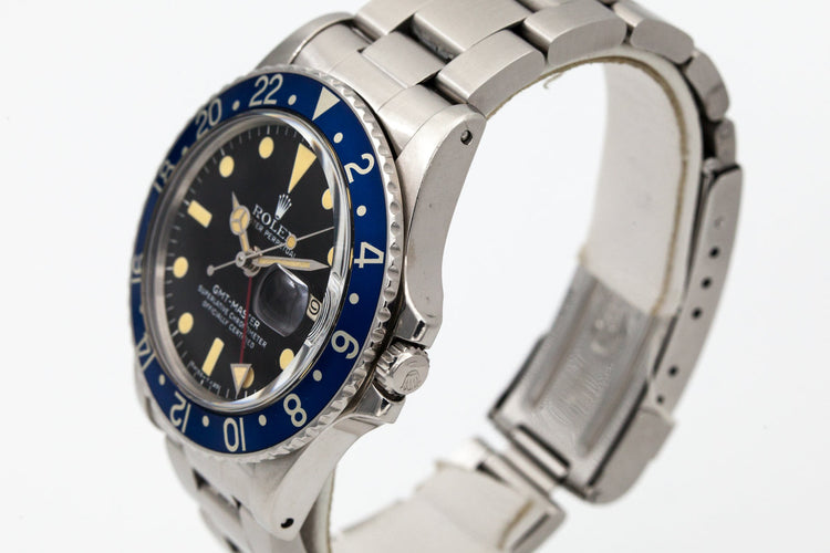 1978 Rolex GMT 1675 Blueberry