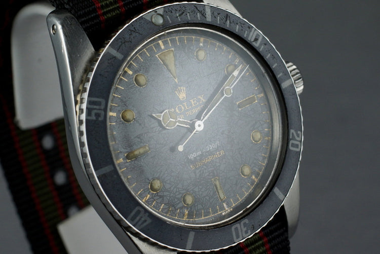 1958 Rolex Submariner 5508 Gilt Chapter Ring