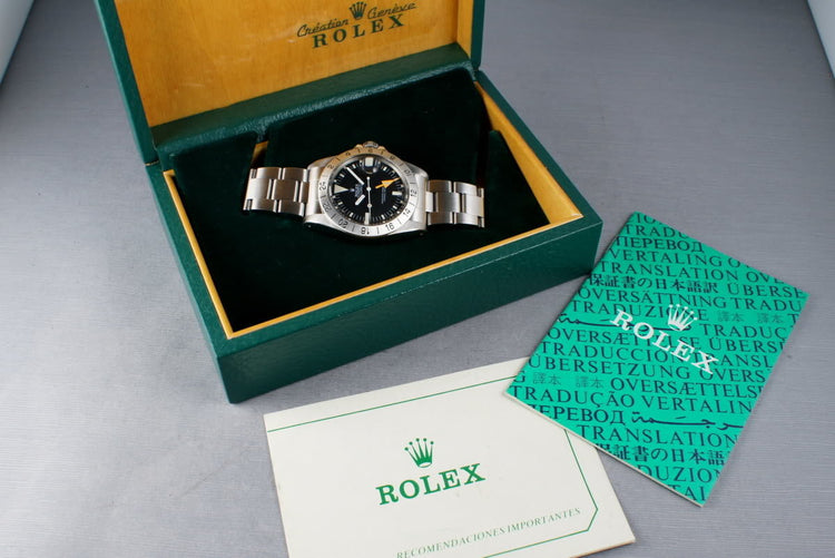FS: Rolex Explorer II 1655 with Box and booklets