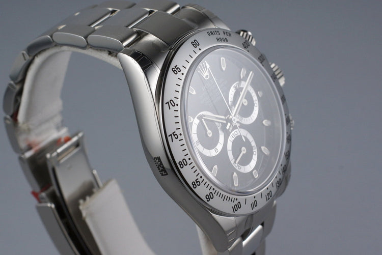 2015 Rolex Daytona 116520 Black Dial with Box and Papers MINT