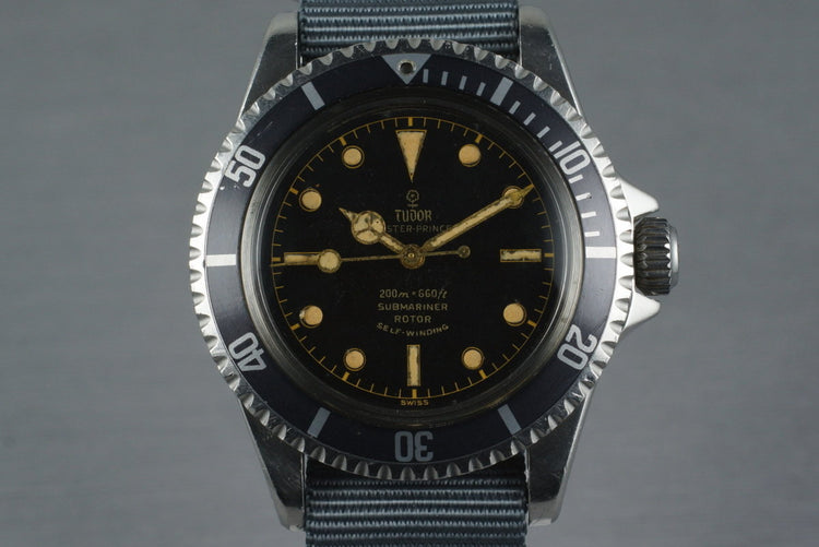 1963 Tudor Submariner 7928 PCG Gilt Chapter Ring Dial