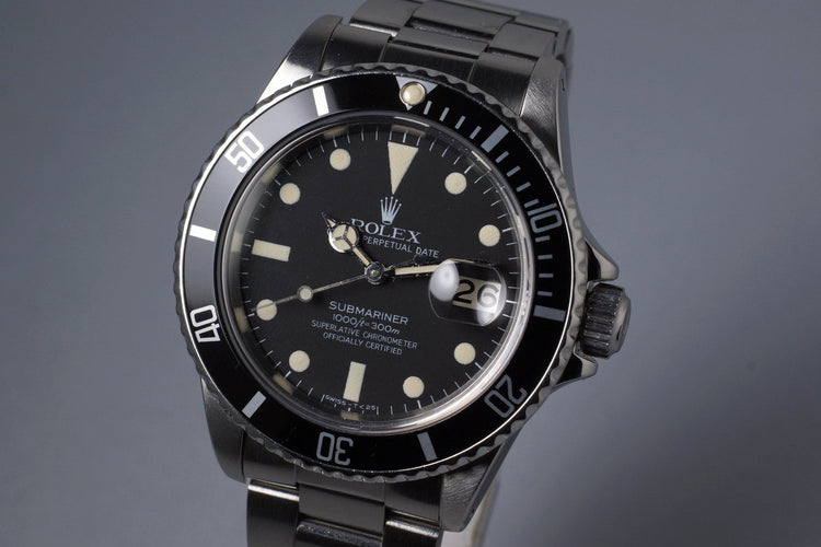 1979 Rolex Submariner 16800