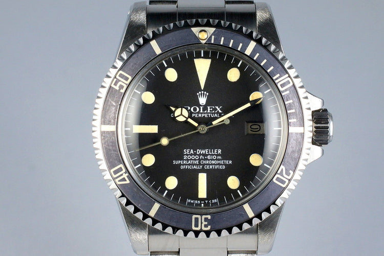 1978 Rolex Sea Dweller 1665 Mark I Dial