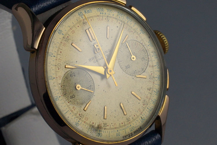 1950’s Gold Shell Breitling Chronograph 1193