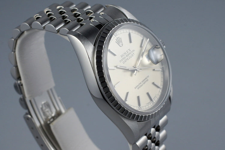 1996 Rolex DateJust 16220 Silver Dial