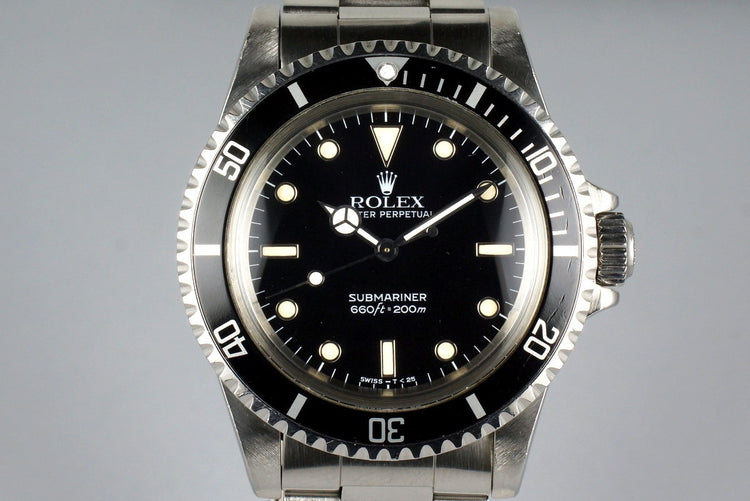 1986 Rolex Submariner 5513