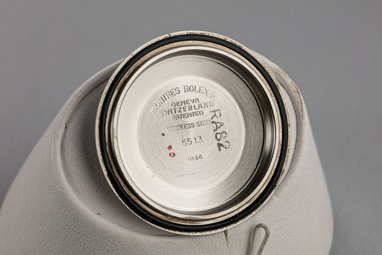 1964 Rolex 5513 with Newer Glossy Service Dial