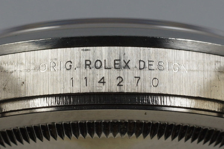 2002 Rolex Explorer 114270