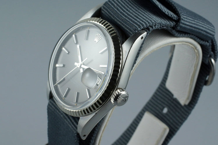 1972 Rolex DateJust 1601 Gray Sigma Dial
