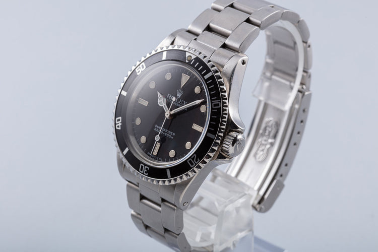 1988 Rolex Submariner 5513 Glossy Dial