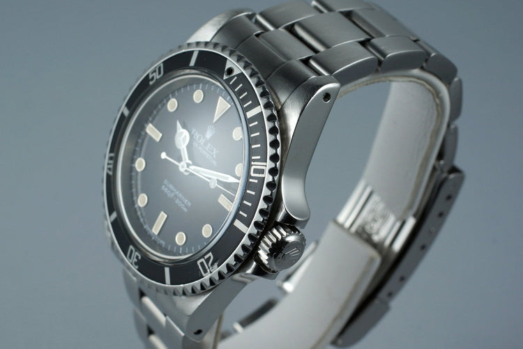 1985 Rolex Submariner 5513 Spider Dial
