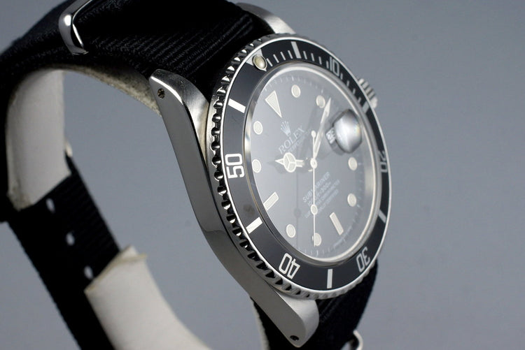 1981 Rolex Submariner 16800 Tritium Service Dial
