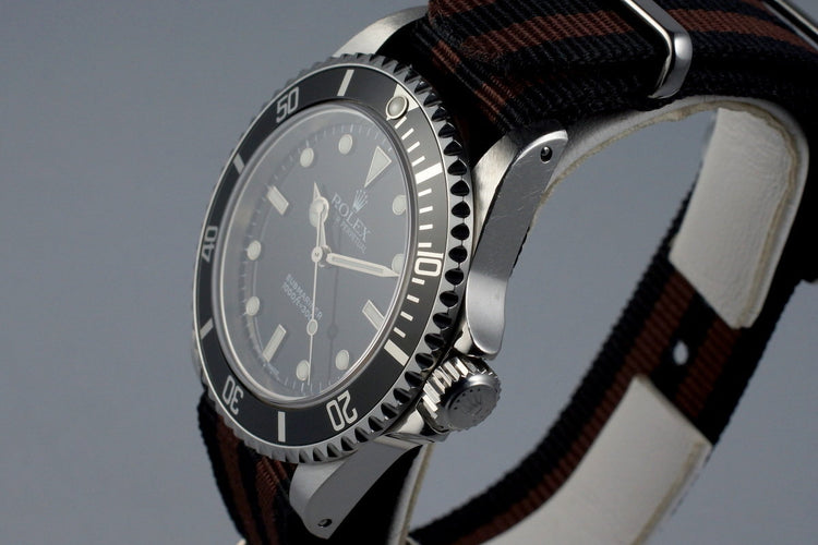 2001 Rolex Submariner 14060M