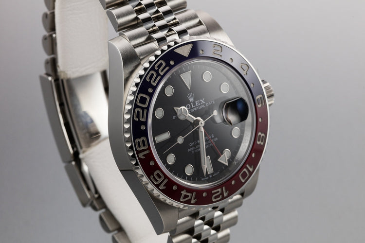2018 Rolex GMT-Master II 126710BLRO with Box and Papers
