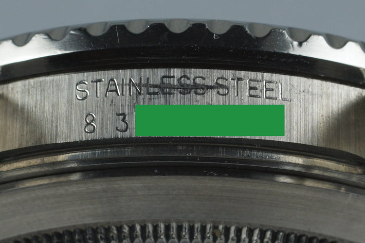 1984 Rolex Submariner 16800 with Box and Papers