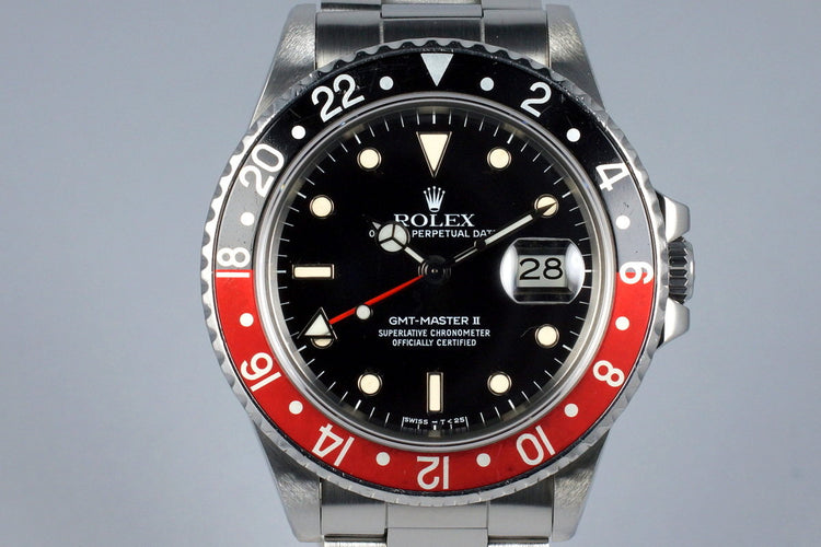 1986 Rolex Fat Lady GMT II 16760 with RSC Papers