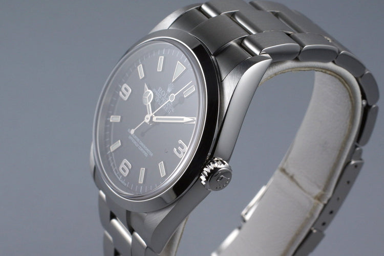 2001 Rolex Explorer 114270 with Box and Papers