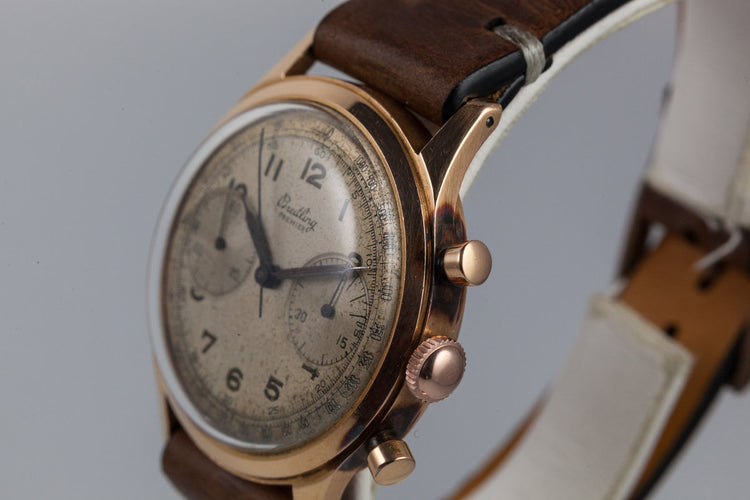 Breitling RG 2-Register Rose Gold Chronograph 777