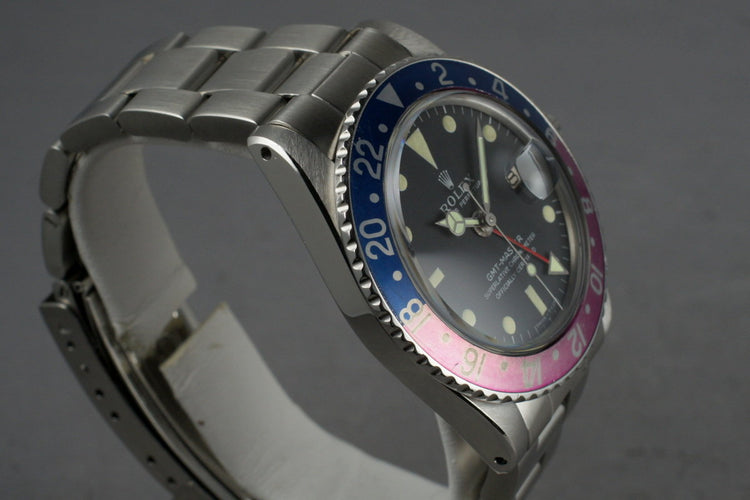 1967 Rolex GMT-Master 1675 with Service Papers