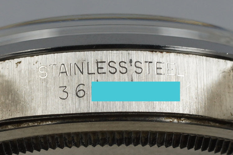 1972 Rolex Date 1500 Brushed Silver Sigma Dial