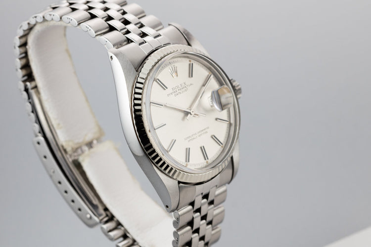 Rolex DateJust 1601 Silver Sigma Dial